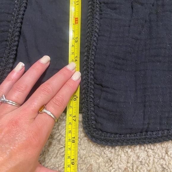 Mango MNG Women’s Open Vest Black Size M - Picture 7 of 8